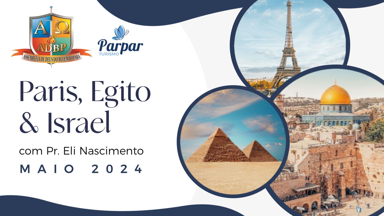 Paris Egito Israel 2024 Parpar Turismo